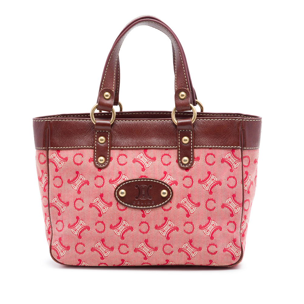 Pre-Loved Celine C Macadam Canvas Handbag